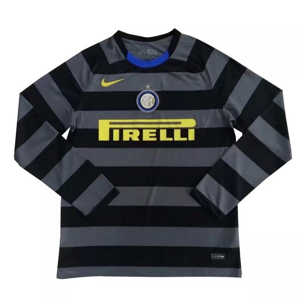 Tailandia Camiseta Inter Milan Tercera Equipación ML 2020-2021 Gris